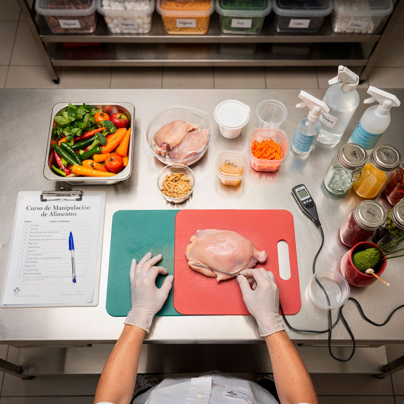 Certifícate en manipulación de alimentos de forma rápida y legal