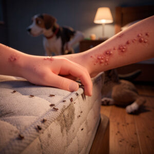 Picaduras de pulgas en la cama: cómo identificarlas, diferenciarlas de las chinches y eliminarlas para siempre