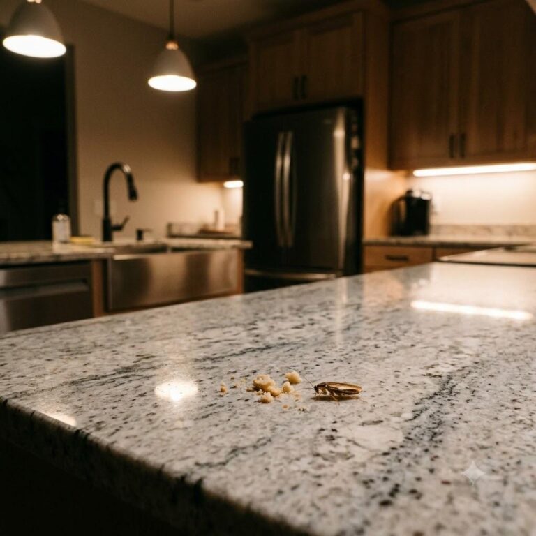 Lee más sobre el artículo Cucarachas en la cocina de noche: por qué aparecen y cómo saber si ya es plaga